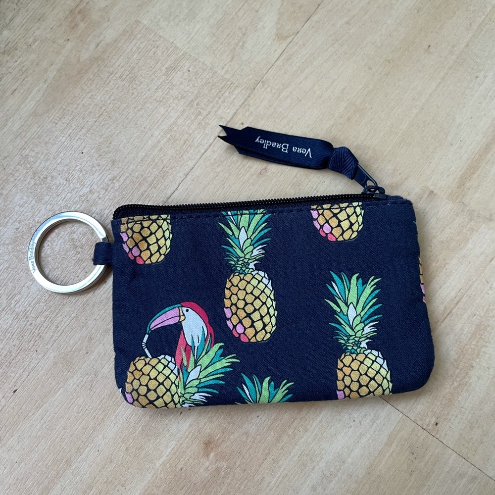 Vera Bradley ID case in Pineapple